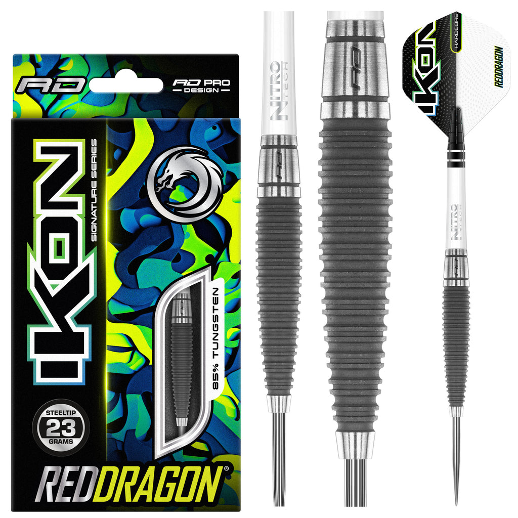 red-dragon-darts-ikon-1-1-jeu-de-fl-chettes-pointe-acier image 1