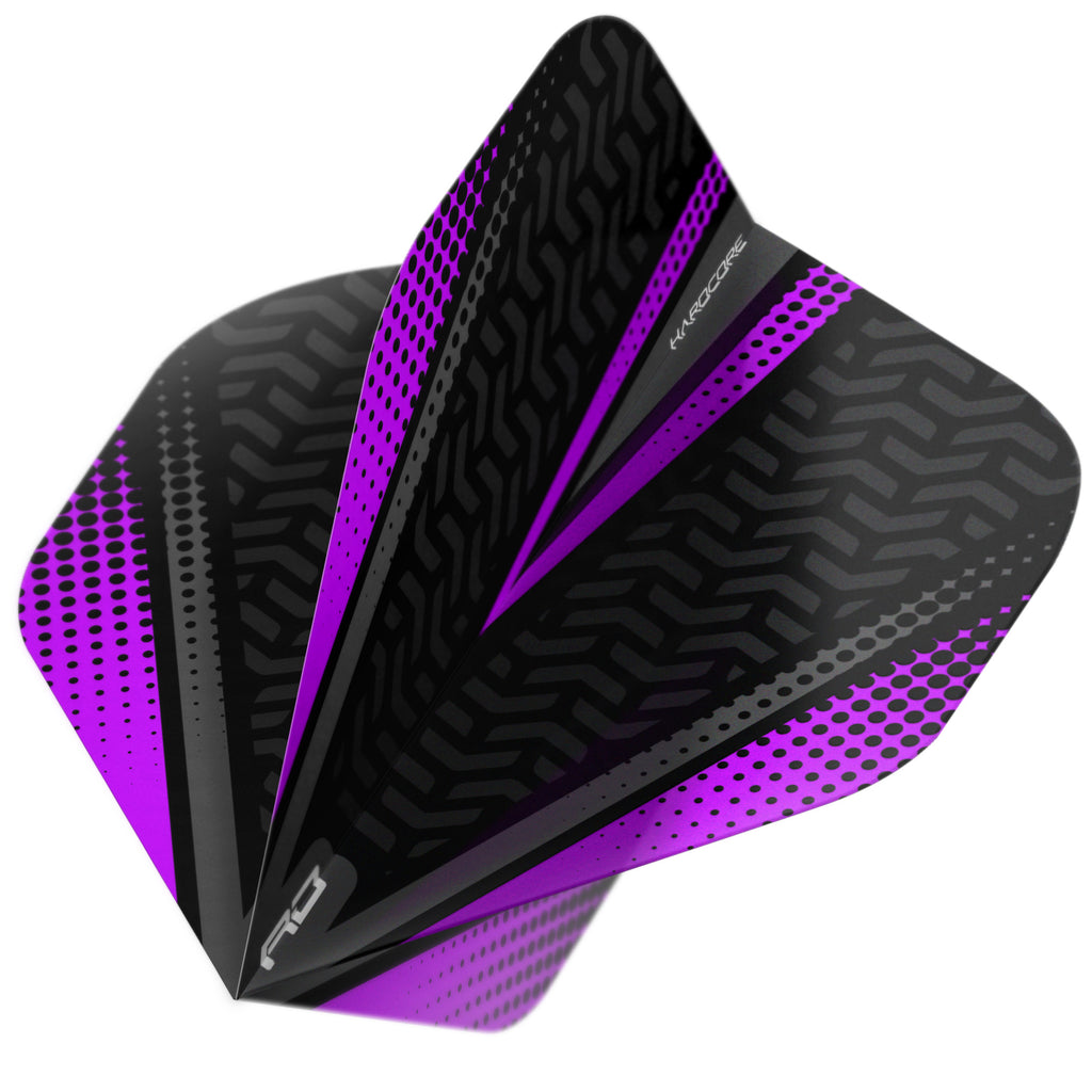 red-dragon-hardcore-radical-standard-ailettes-violettes-100-microns-12-pi-ces image 1