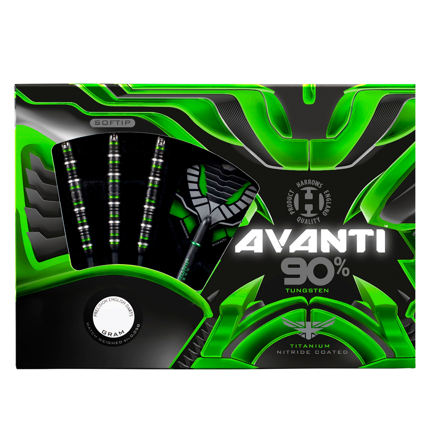 harrows-avanti-90-fl-chettes-pointe-souple-soft-tip image 5