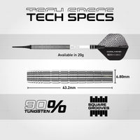 red-dragon-darts-luke-humphries-tx1-pioneer-fl-chettes-pointe-souple image 6