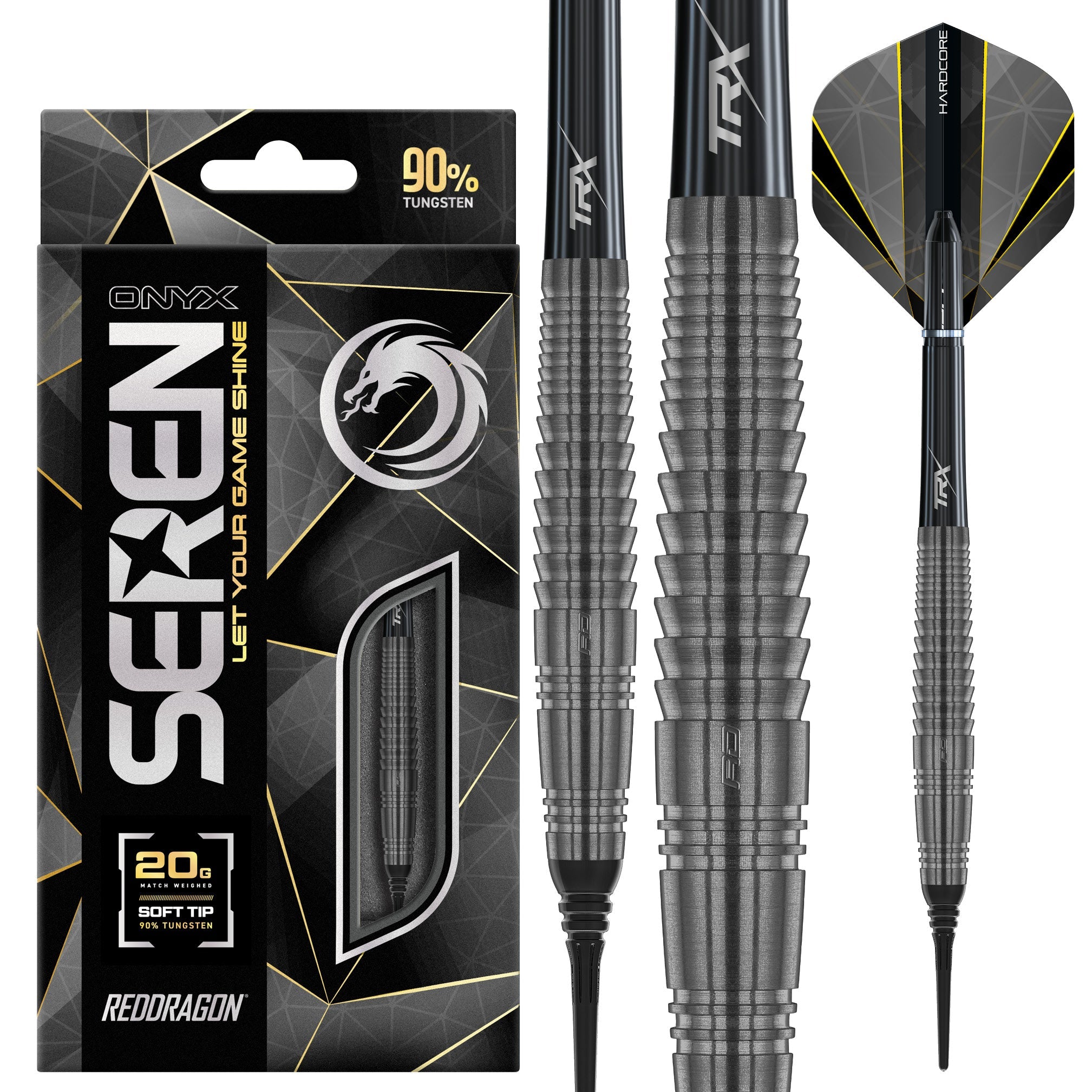 red-dragon-darts-seren-4-onyx-fl-chettes-pointe-souple-90-tungst-ne image 1