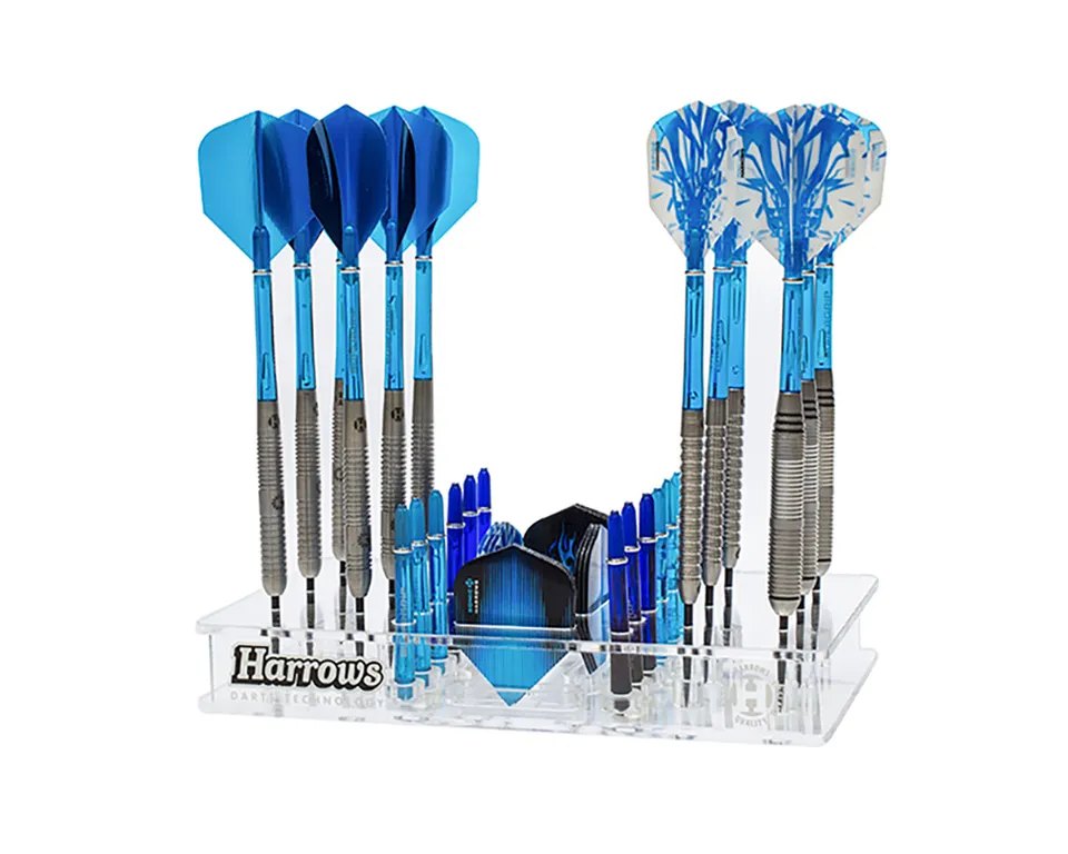 harrows-darts-station-pr-sentoir-acrylique-12-fl-chettes image 1