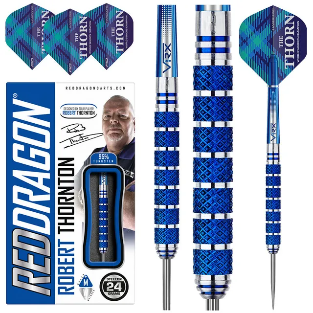 red-dragon-darts-robert-thornton-seniors-world-champion-cobalt-se-fl-chettes-poi image 1