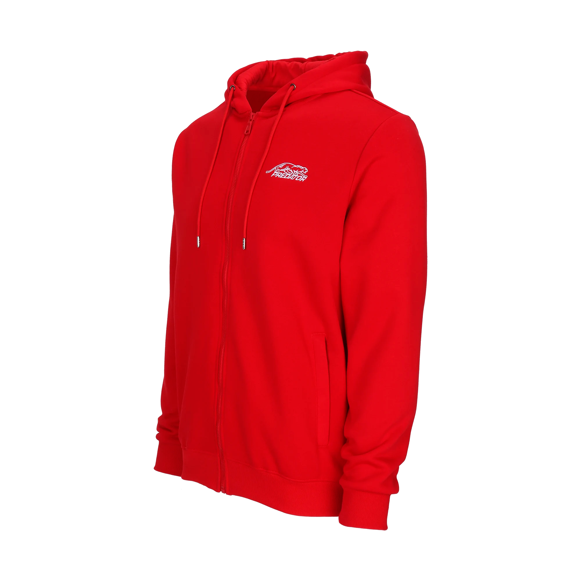 predator-sweat-capuche-zipp-beige-blanc-ivoire-gris image 4