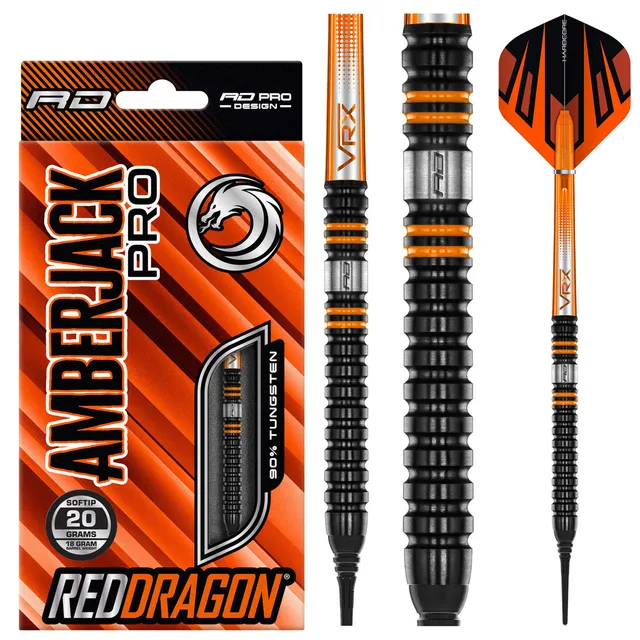red-dragon-darts-amberjack-pro-1-fl-chettes-pointe-souple image 1