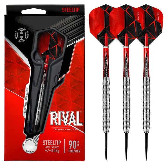 harrows-rival-90-tungst-ne-fl-chettes-pointe-acier image 1