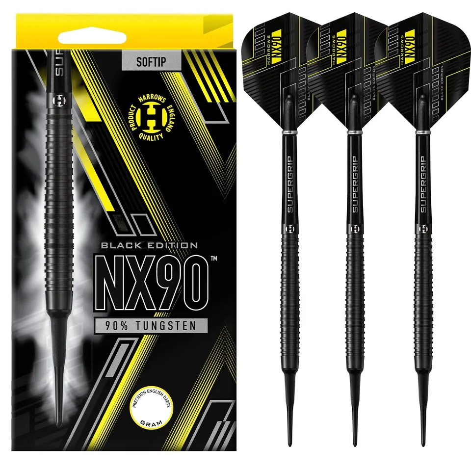 harrows-nx90-black-edition-90-fl-chettes-pointe-souple image 1