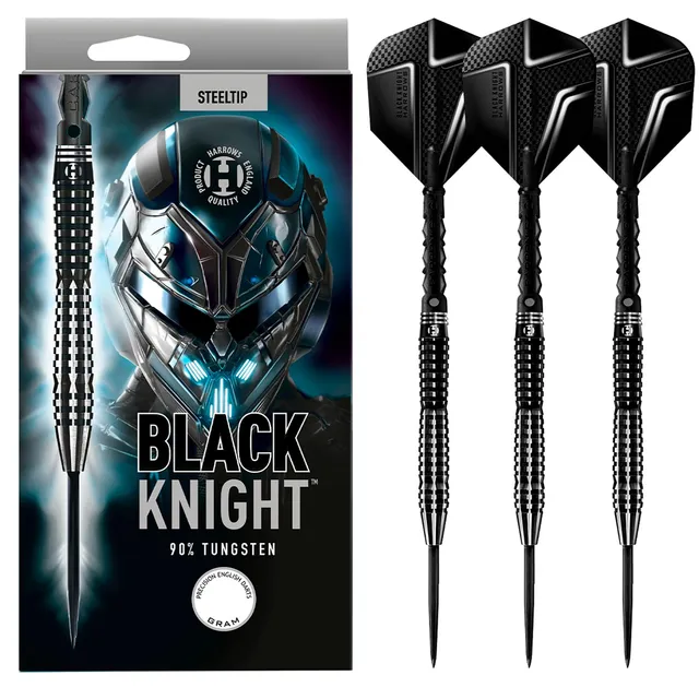 harrows-black-knight-90-fl-chettes-pointe-acier image 1