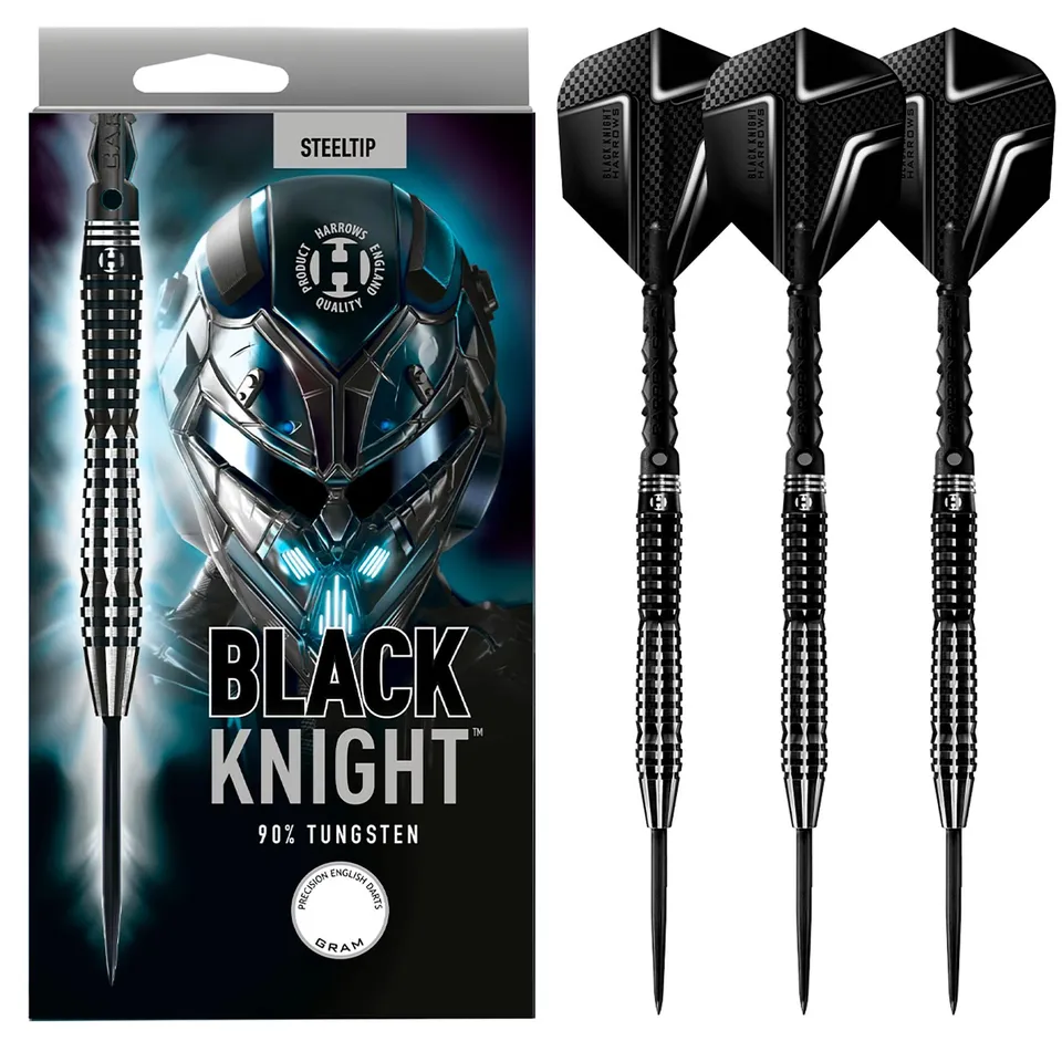 harrows-black-knight-90-fl-chettes-pointe-acier image 1