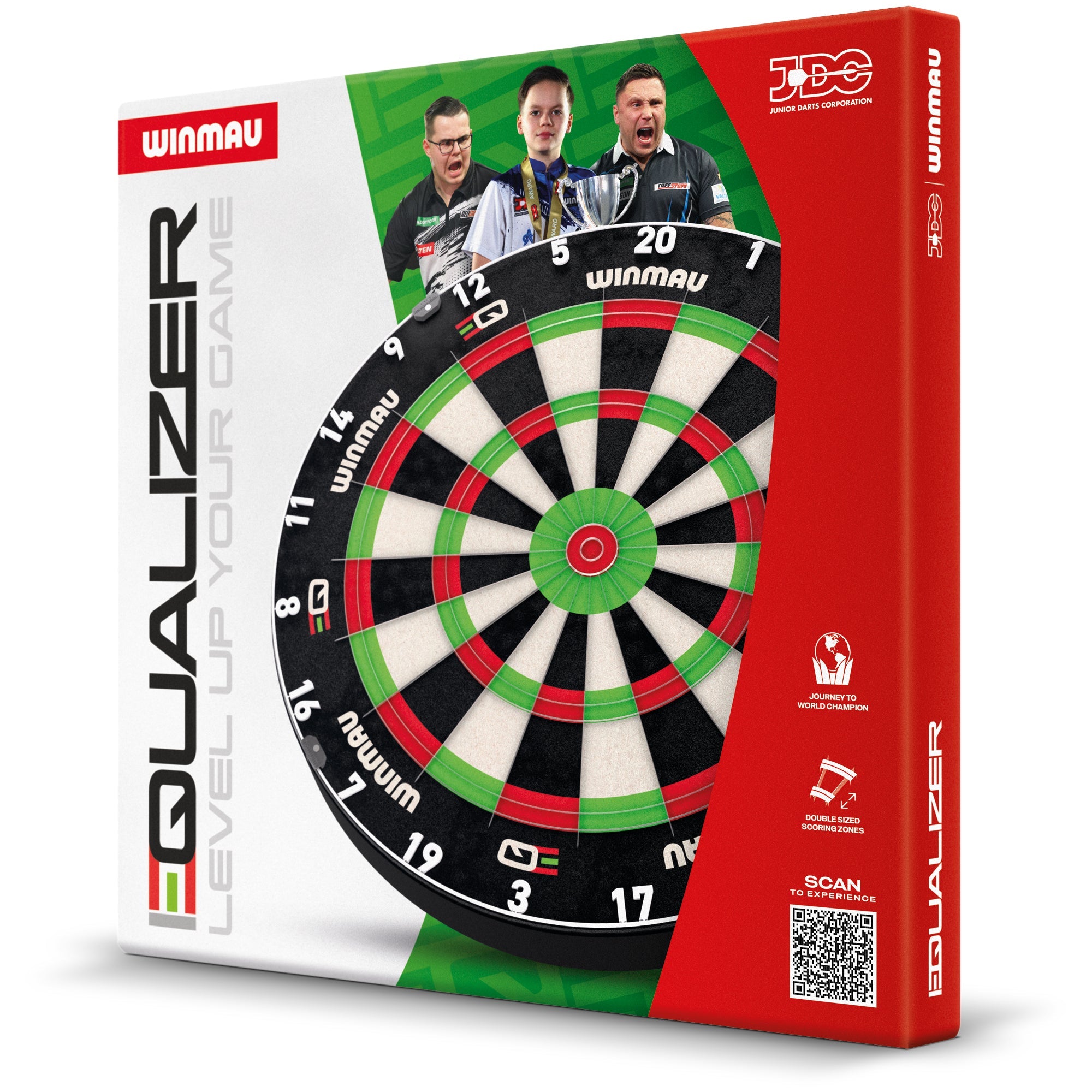 winmau-equalizer-cible-de-fl-chettes-officielle-jdc-dual-core image 4
