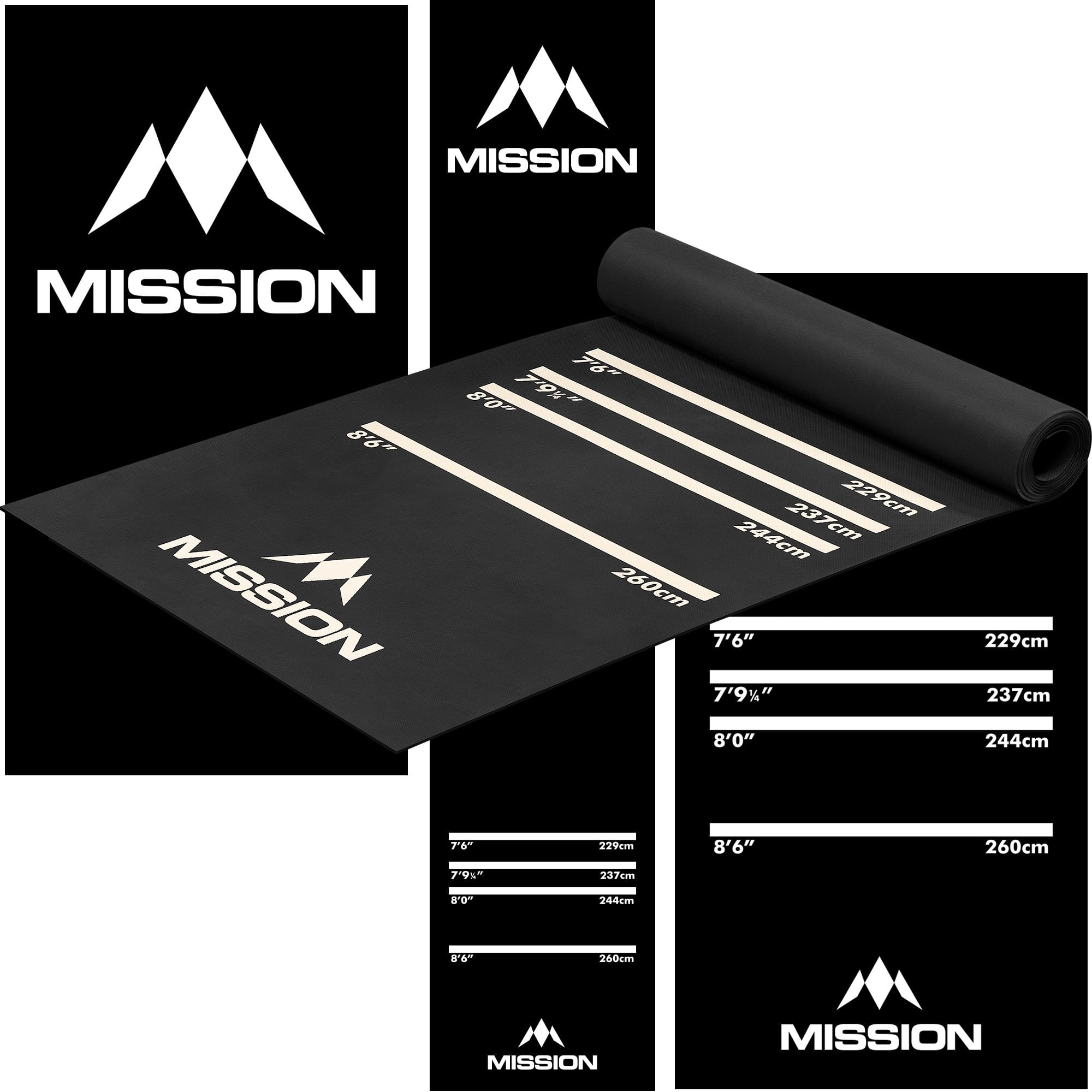 mission-darts-tapis-pro-caoutchouc-heavy-duty-noir image 1