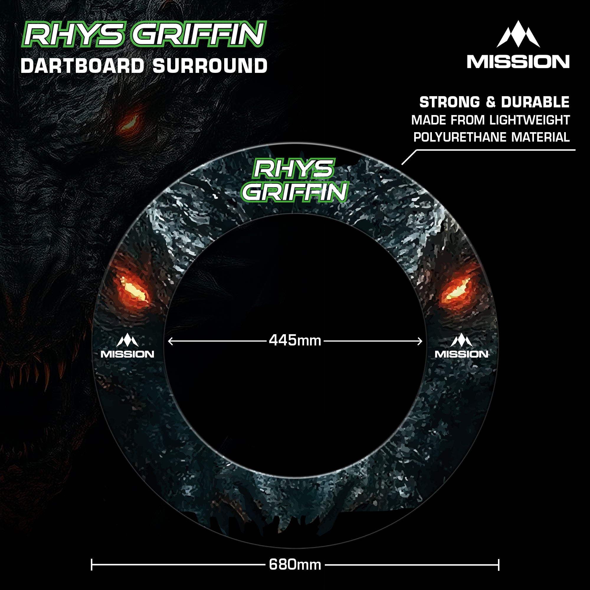 mission-surround-rhys-griffin-pour-cible-steel-tip-polym-re image 4