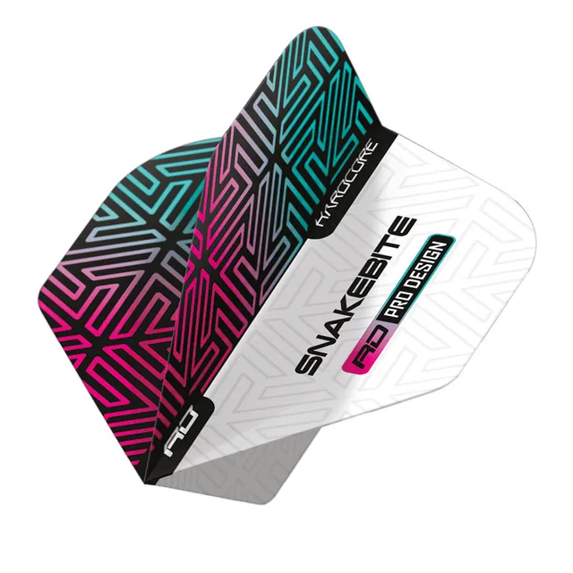 red-dragon-darts-peter-wright-snakebite-white-rainbow-hardcore-premium-standard- image 1