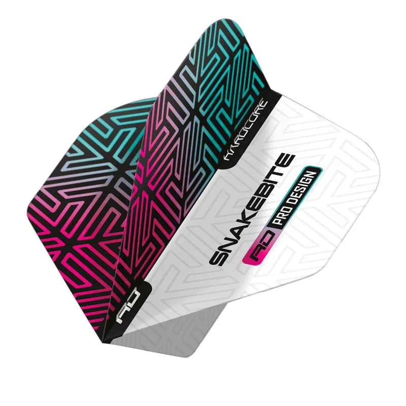 red-dragon-darts-peter-wright-snakebite-white-rainbow-hardcore-premium-standard- image 1