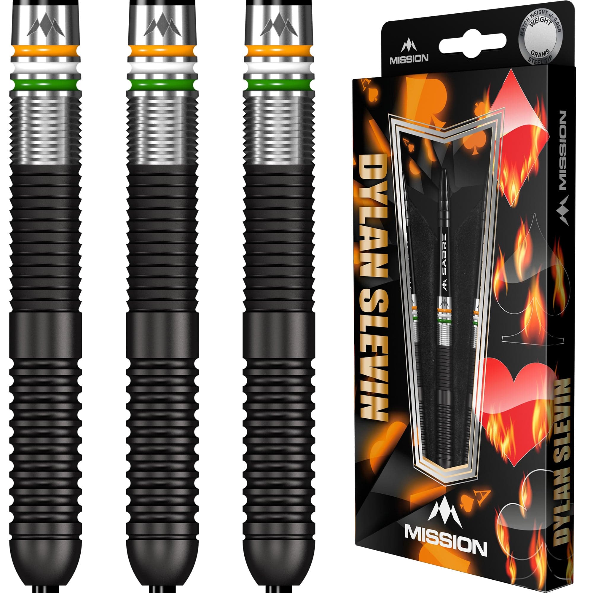 mission-darts-dylan-slevin-oceans-fl-chettes-acier-90-tungst-ne-black-titanium image 4