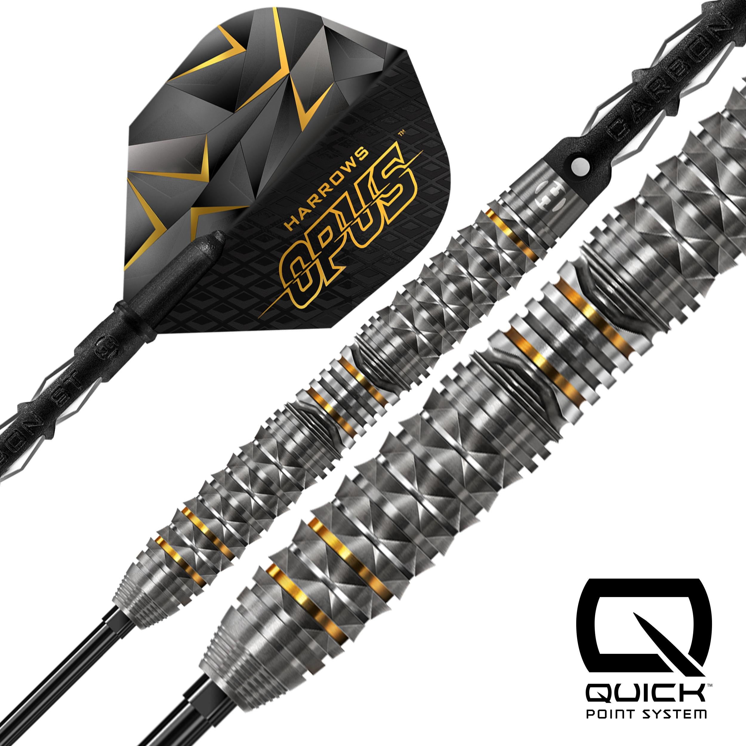 harrows-opus-90-quick-point-fl-chettes-pointe-acier-tungst-ne image 2