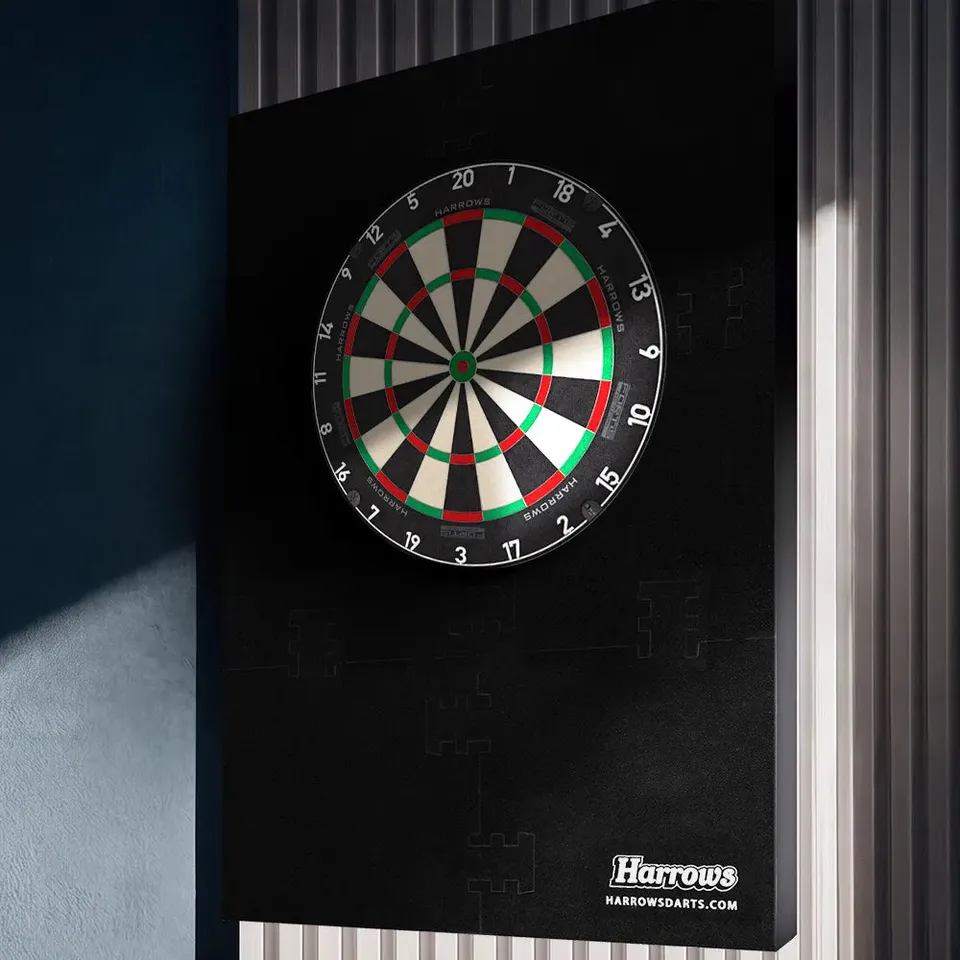 harrows-xl-dartboard-surround-6-pi-ces-protection-murale image 1