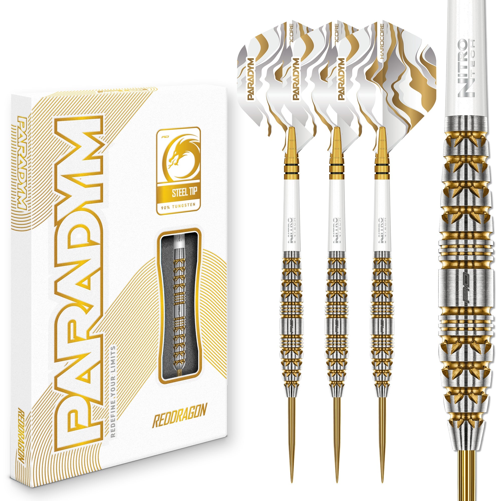 red-dragon-darts-paradym-torpedo-fl-chettes-90-tungst-ne-gold image 1