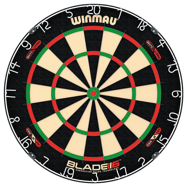 winmau-blade-6-dual-core-cible-de-fl-chettes-sisal image 1