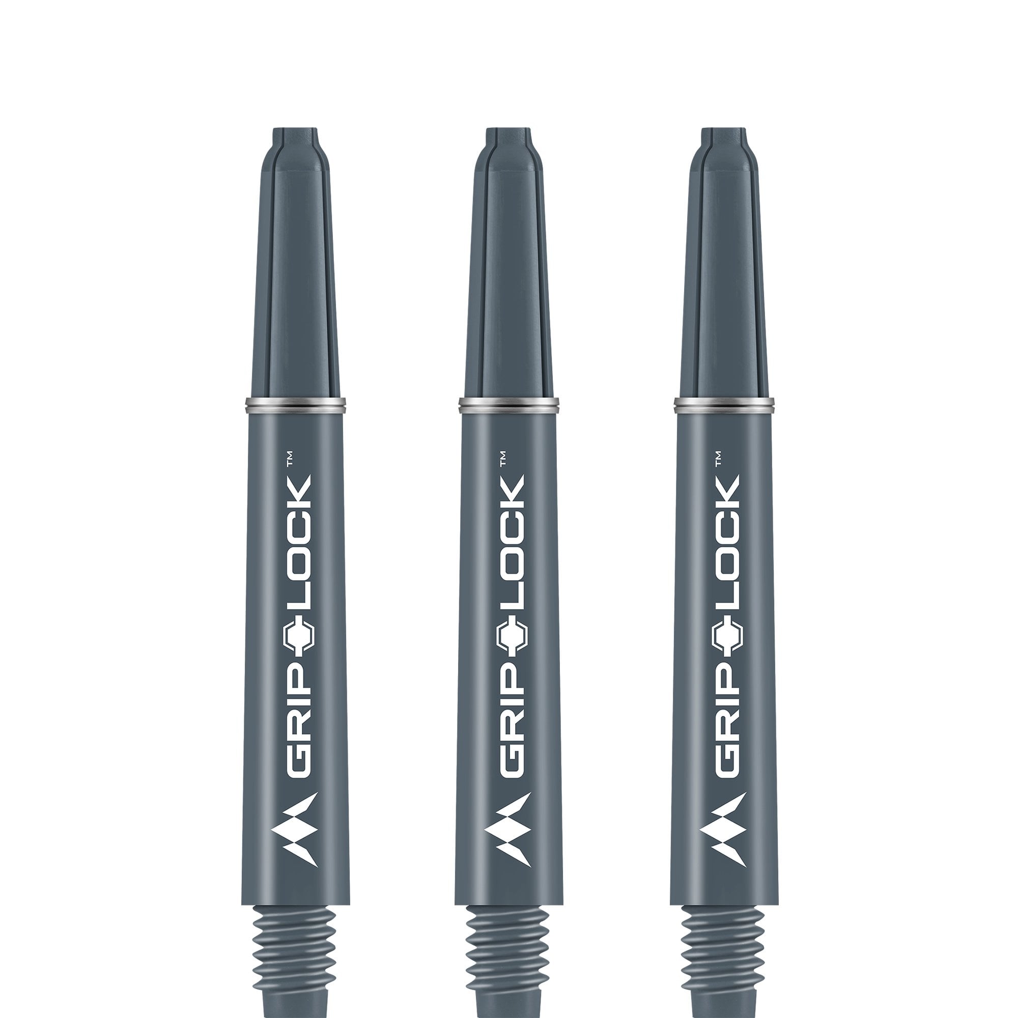 mission-darts-griplock-tiges-nylon-medium-gris-bagues-s-lock-lot-de-3 image 3