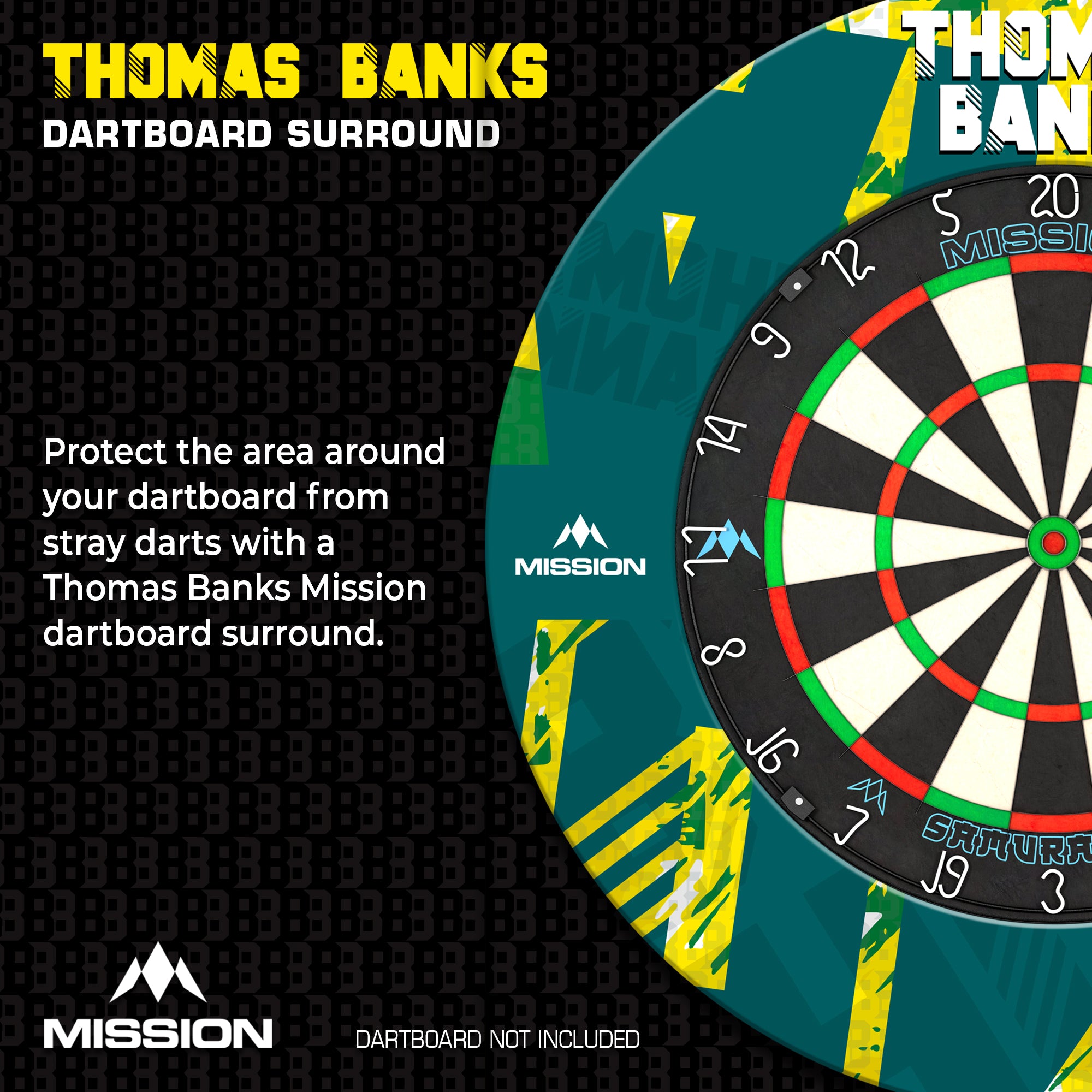 mission-darts-thomas-banks-contour-de-cible-surround-polym-re image 2