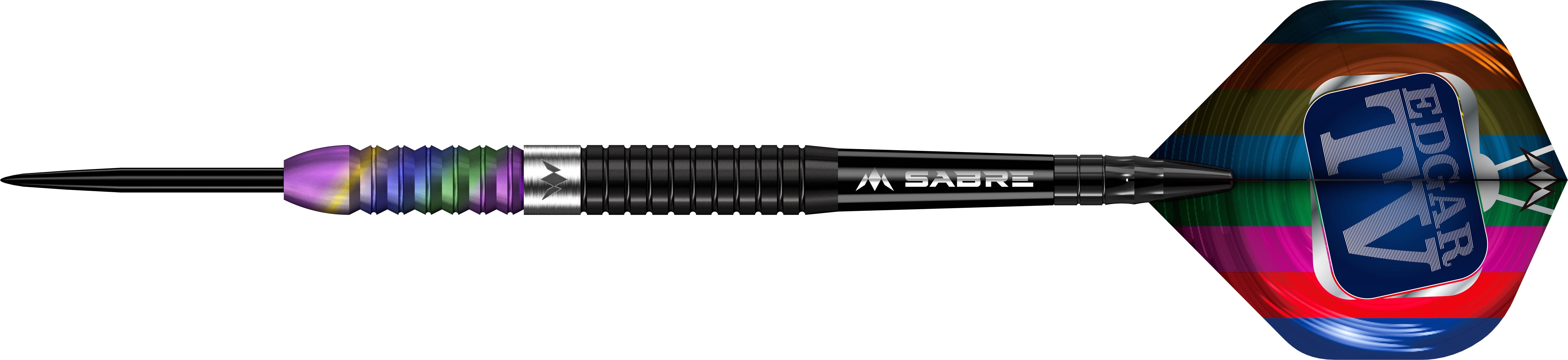 mission-darts-matthew-edgar-fl-chettes-steel-tip-90-tungst-ne-noir-et-corail image 2