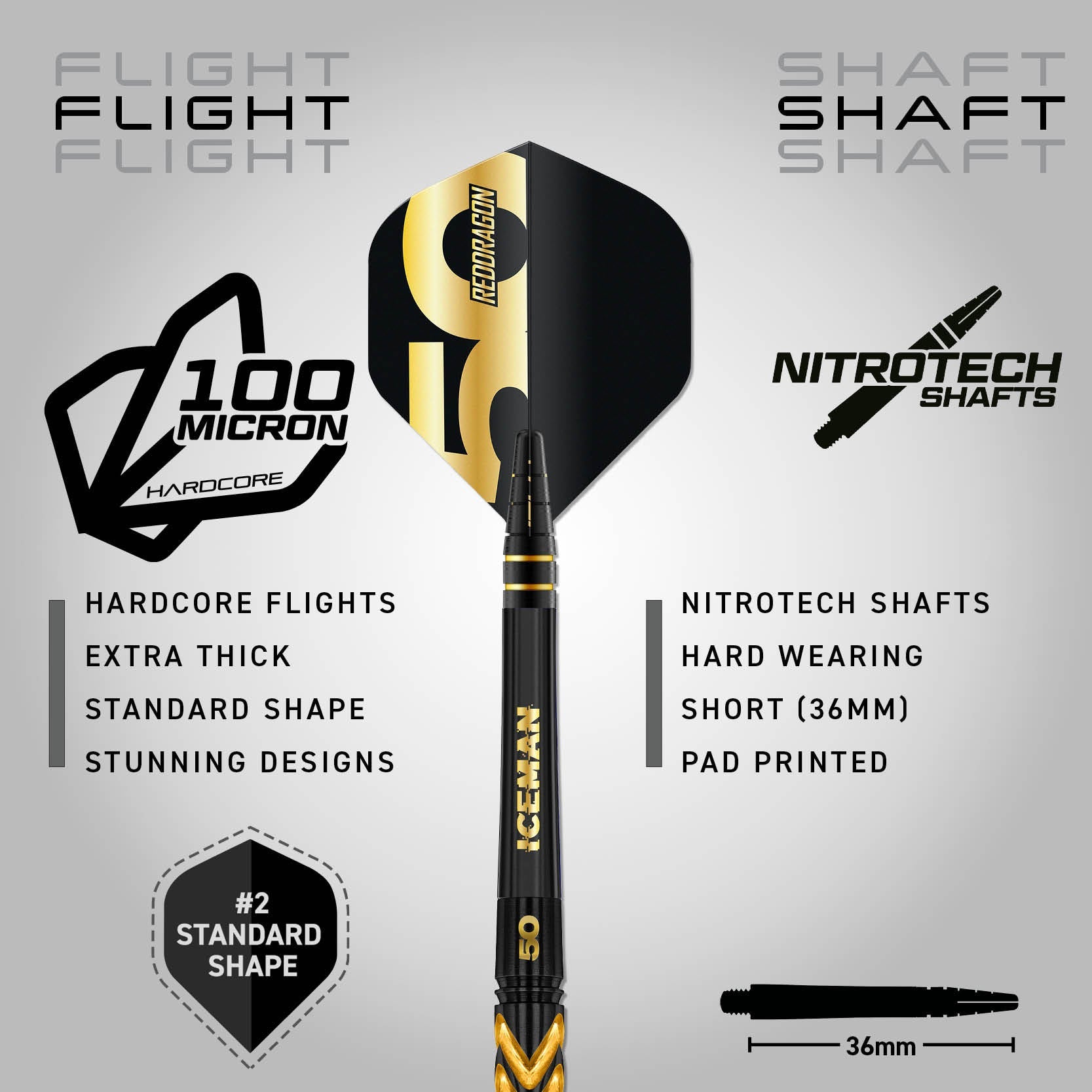 red-dragon-darts-gerwyn-price-50-year-player-edition-fl-chettes-90-tungst-ne image 5