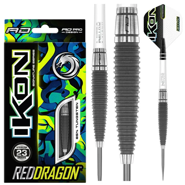 red-dragon-darts-ikon-1-1-jeu-de-fl-chettes-pointe-acier image 1