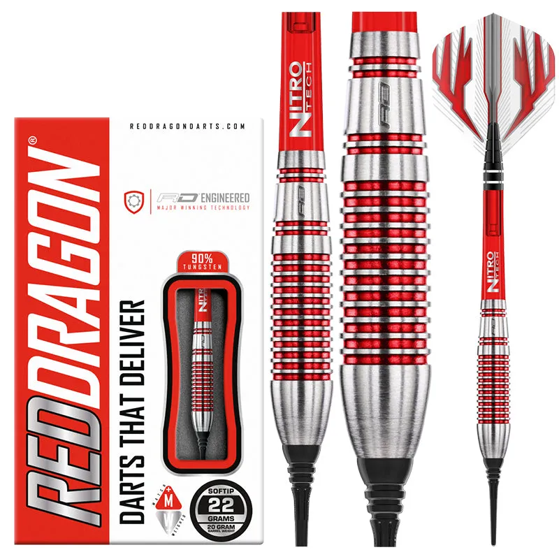 red-dragon-darts-reflex-soft-tip-fl-chettes-pointe-souple-90-tungst-ne image 1