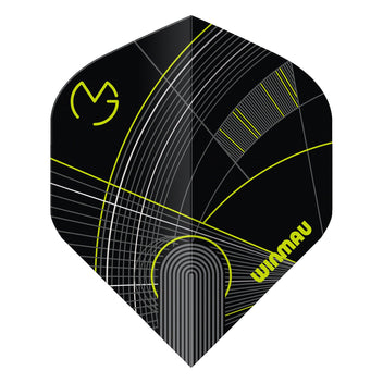 winmau-prism-delta-mvg-black-and-green-ailettes image 3