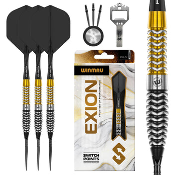 winmau-exion-90-tungst-ne-torpedo-switch-point-fl-chettes-steel-tip image 2