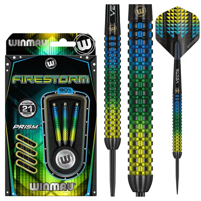 winmau-firestorm-fl-chettes-acier-21g-23g image 1