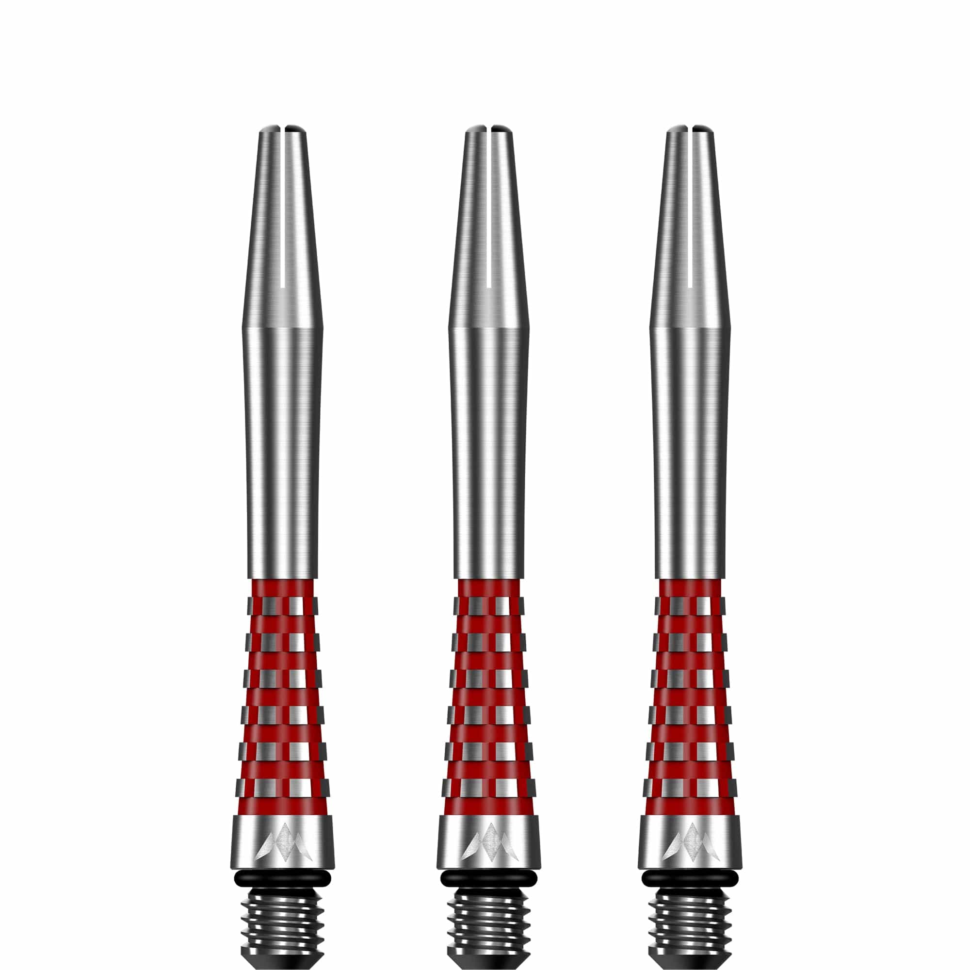 mission-darts-atom13-tiges-aluminium-short-rouge-m-tal-naturel image 3