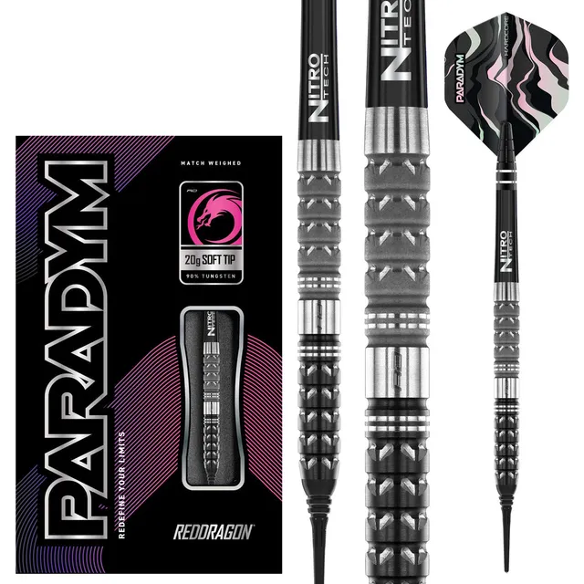 red-dragon-darts-paradym-parallel-soft-tip-fl-chettes-pointe-souple image 1
