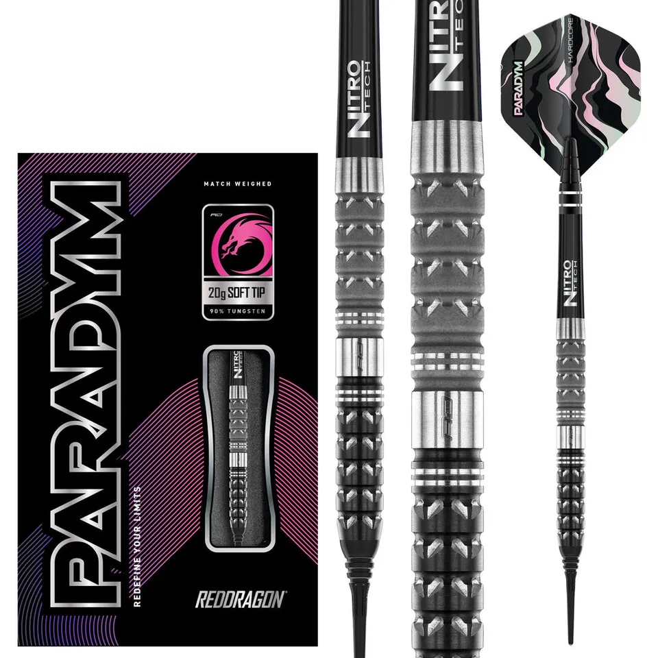 red-dragon-darts-paradym-parallel-soft-tip-fl-chettes-pointe-souple image 1
