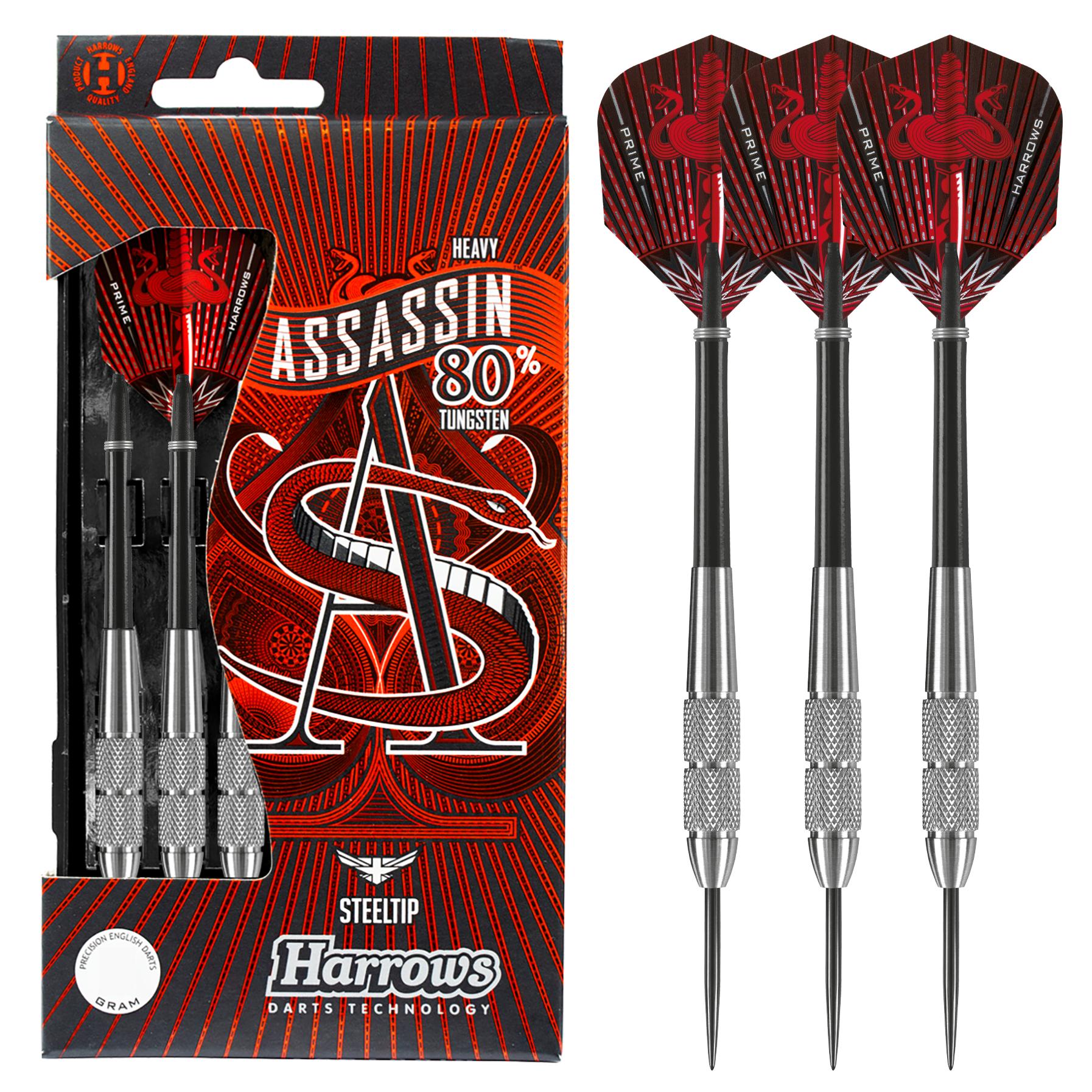 harrows-assassin-80-tungst-ne-28gk-steel-tip-jeu-de-3 image 1