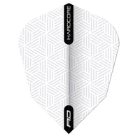 red-dragon-darts-white-hardcore-v-standard-ailettes-de-fl-chettes-blanches image 3