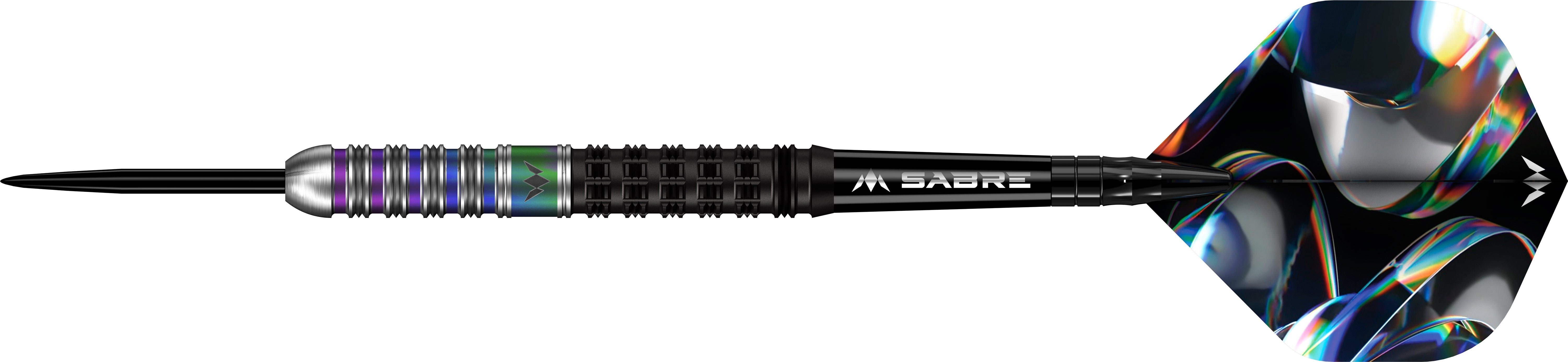 mission-darts-iridian-steel-tip-90-tungst-ne-noir-et-corail-pvd-22g image 2