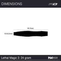 red-dragon-darts-lethal-magic-3-fl-chettes-pointe-acier image 7