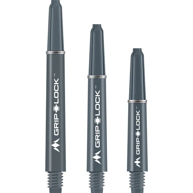 mission-darts-griplock-tiges-nylon-medium-gris-bagues-s-lock-lot-de-3 image 1