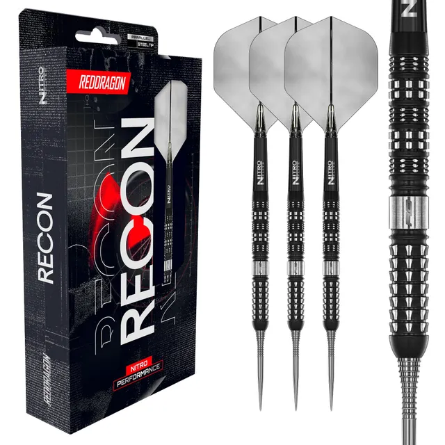 red-dragon-darts-recon-parall-le-fl-chettes-pointe-acier-90-tungst-ne image 1