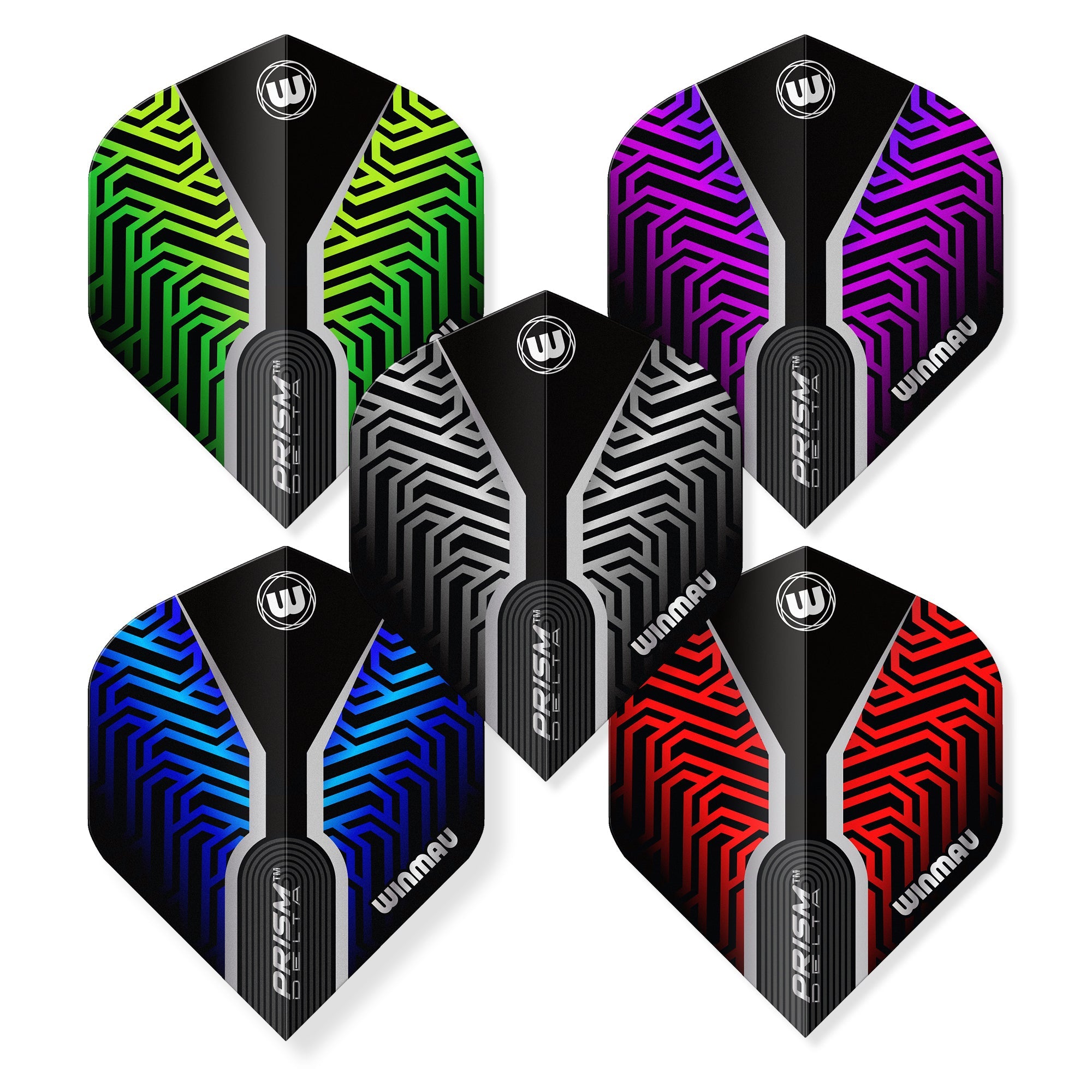 winmau-prism-delta-flight-collection-ailettes-5-coloris image 2