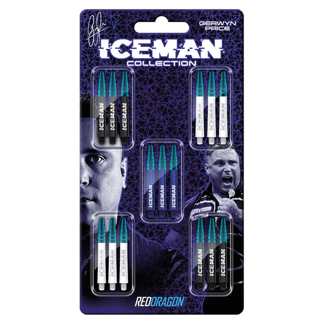 red-dragon-darts-gerwyn-price-iceman-nitro-ionic-tiges-medium-42-mm-carte-collec image 1