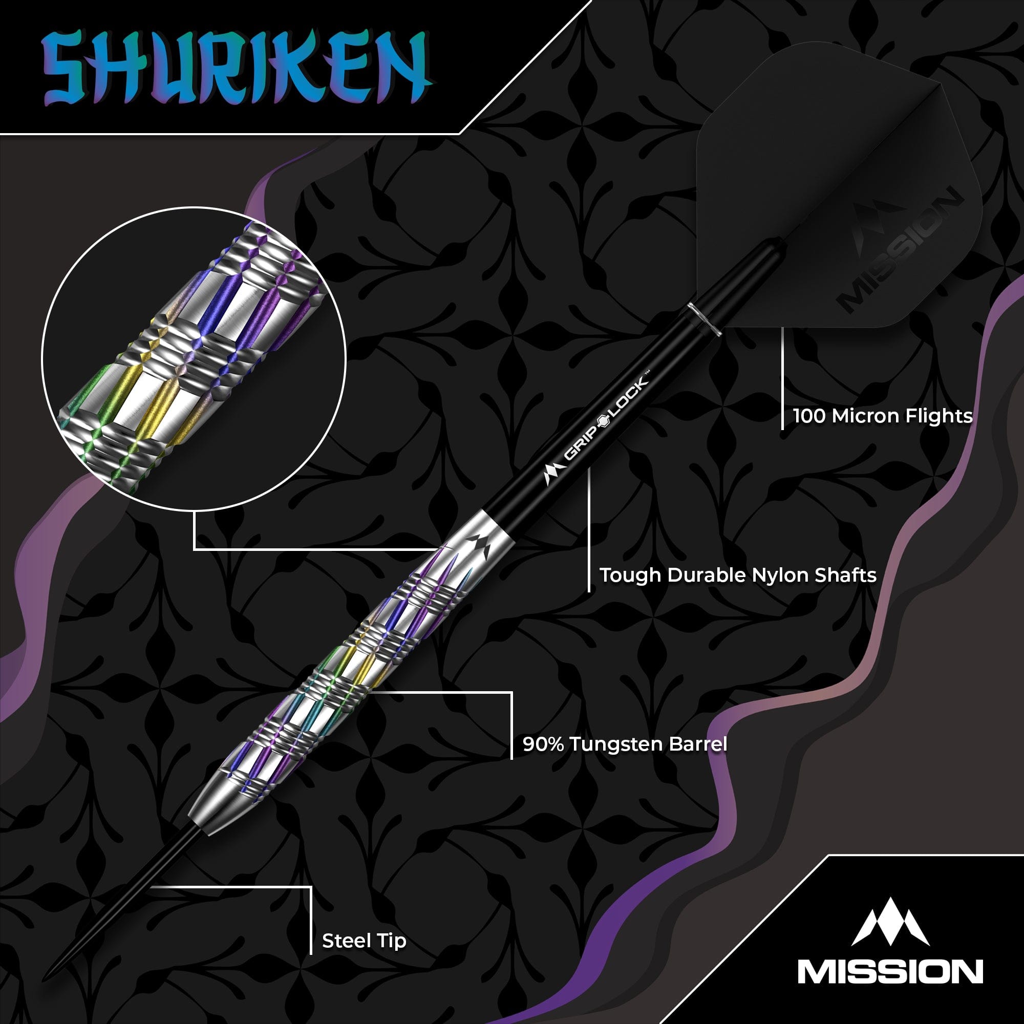 mission-darts-shuriken-steel-tip-90-tungst-ne-22g image 3
