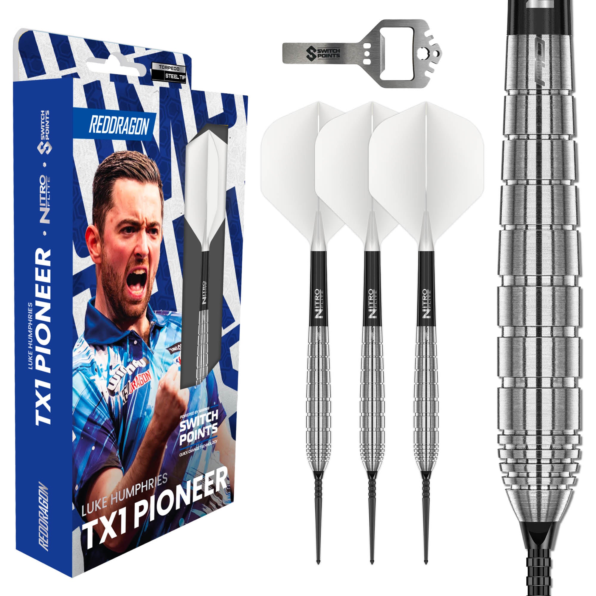 red-dragon-darts-luke-humphries-tx1-90-tungst-ne-switch-point-fl-chettes-pointe- image 2