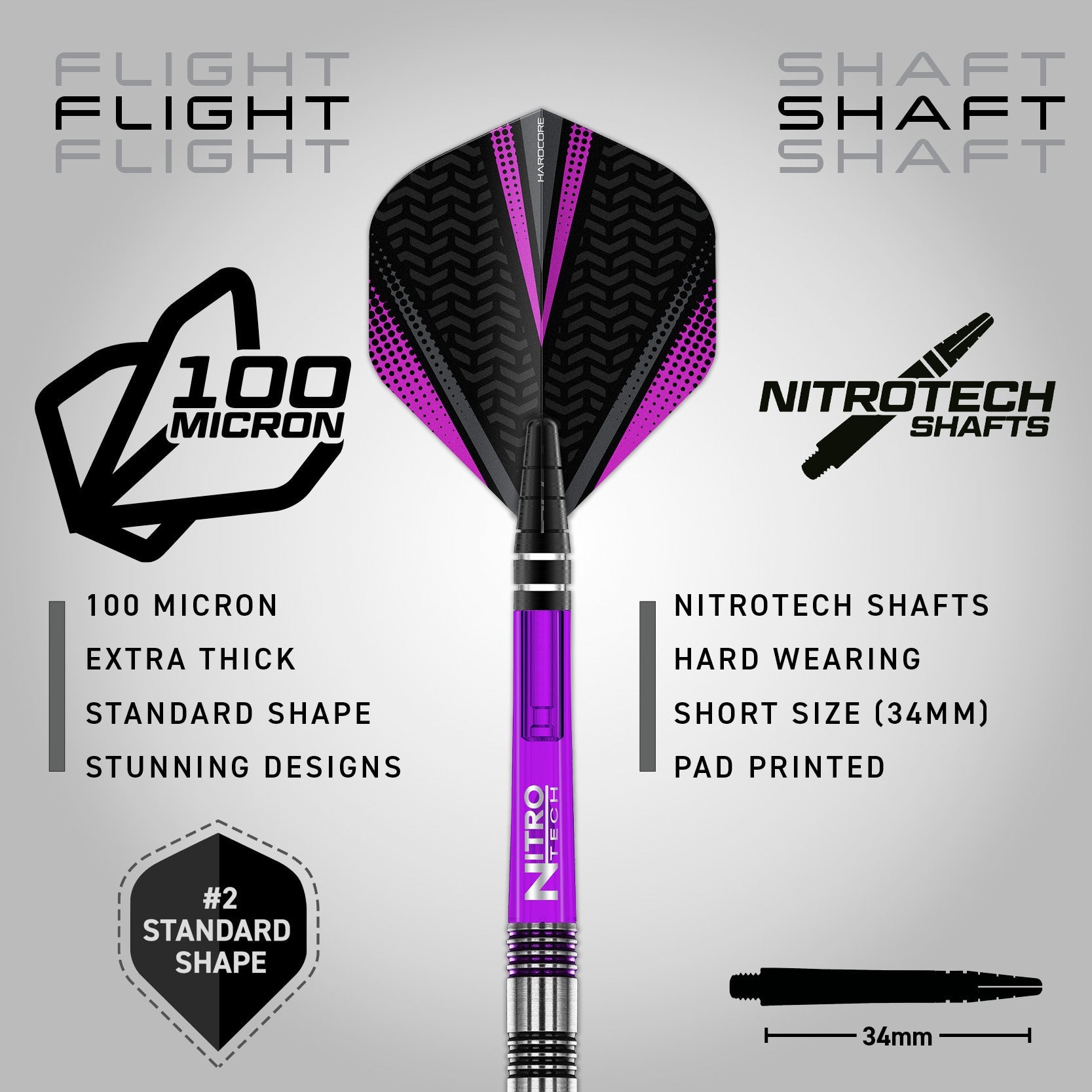 red-dragon-darts-gemma-hayter-fl-chettes-acier-90-tungst-ne-parall-le image 3