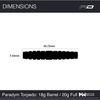 red-dragon-darts-paradym-torpedo-fl-chettes-pointe-souple image 5