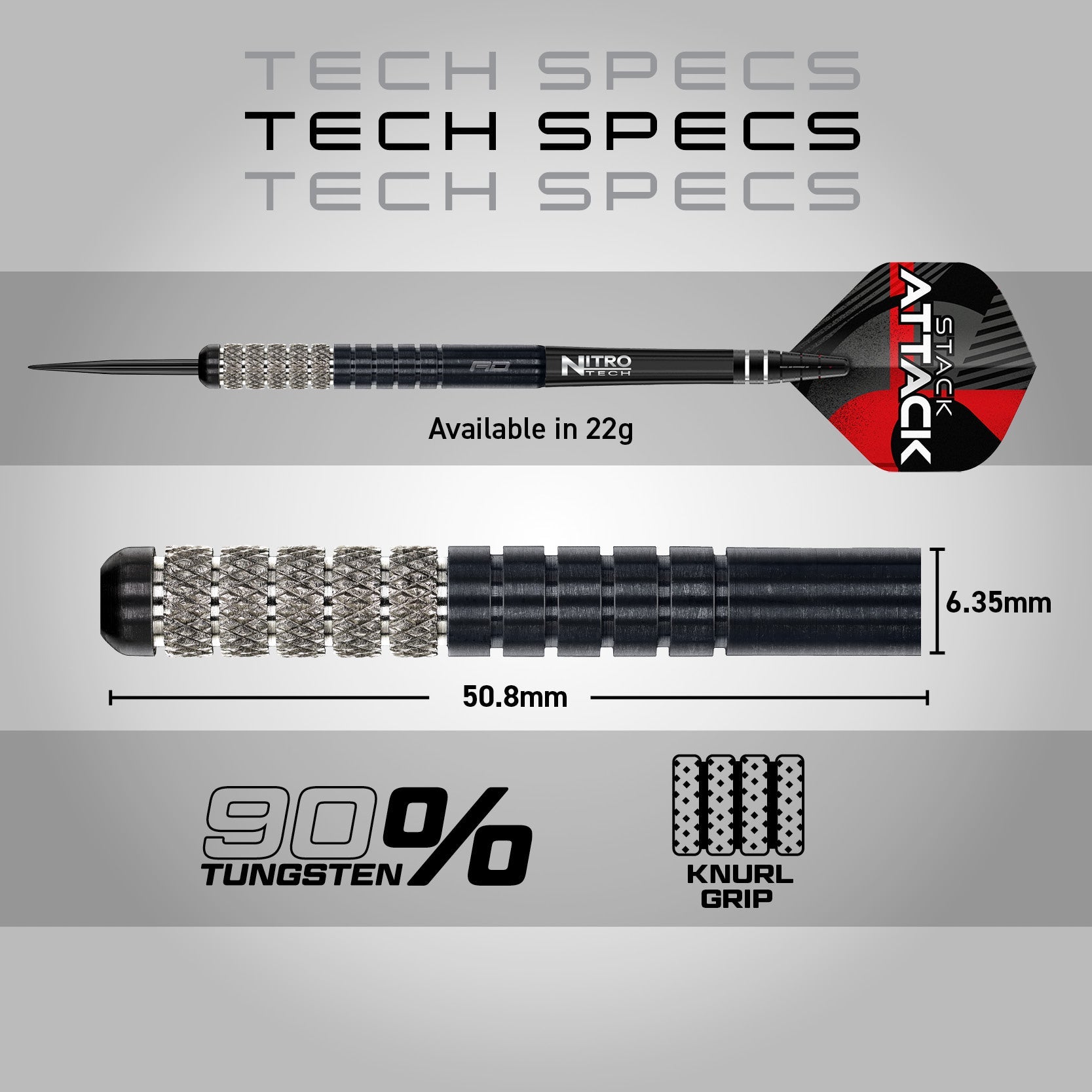 red-dragon-darts-rob-owen-stack-attack-90-parall-le-fl-chettes-pointe-acier image 7