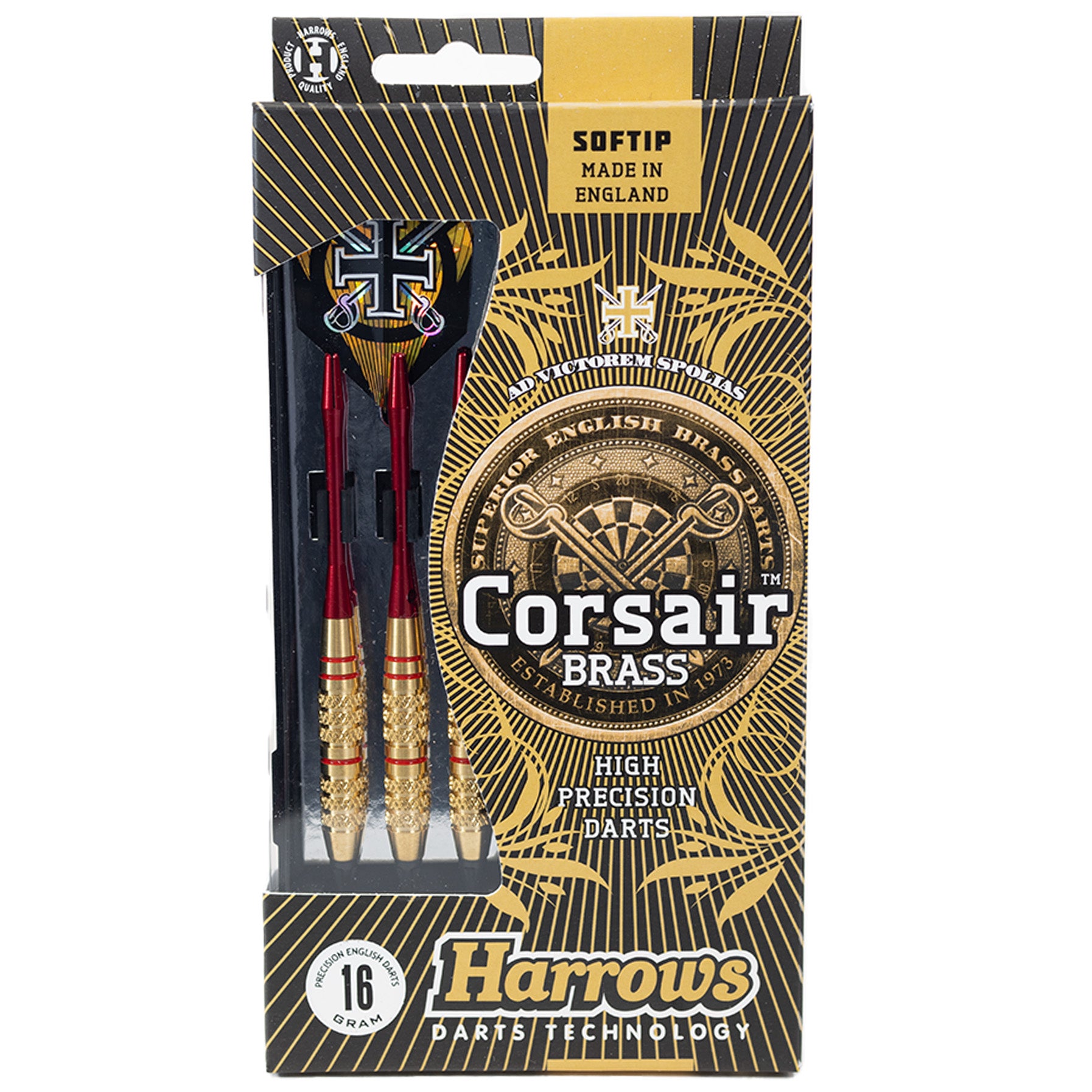 harrows-corsair-red-fl-chettes-pointe-souple image 5