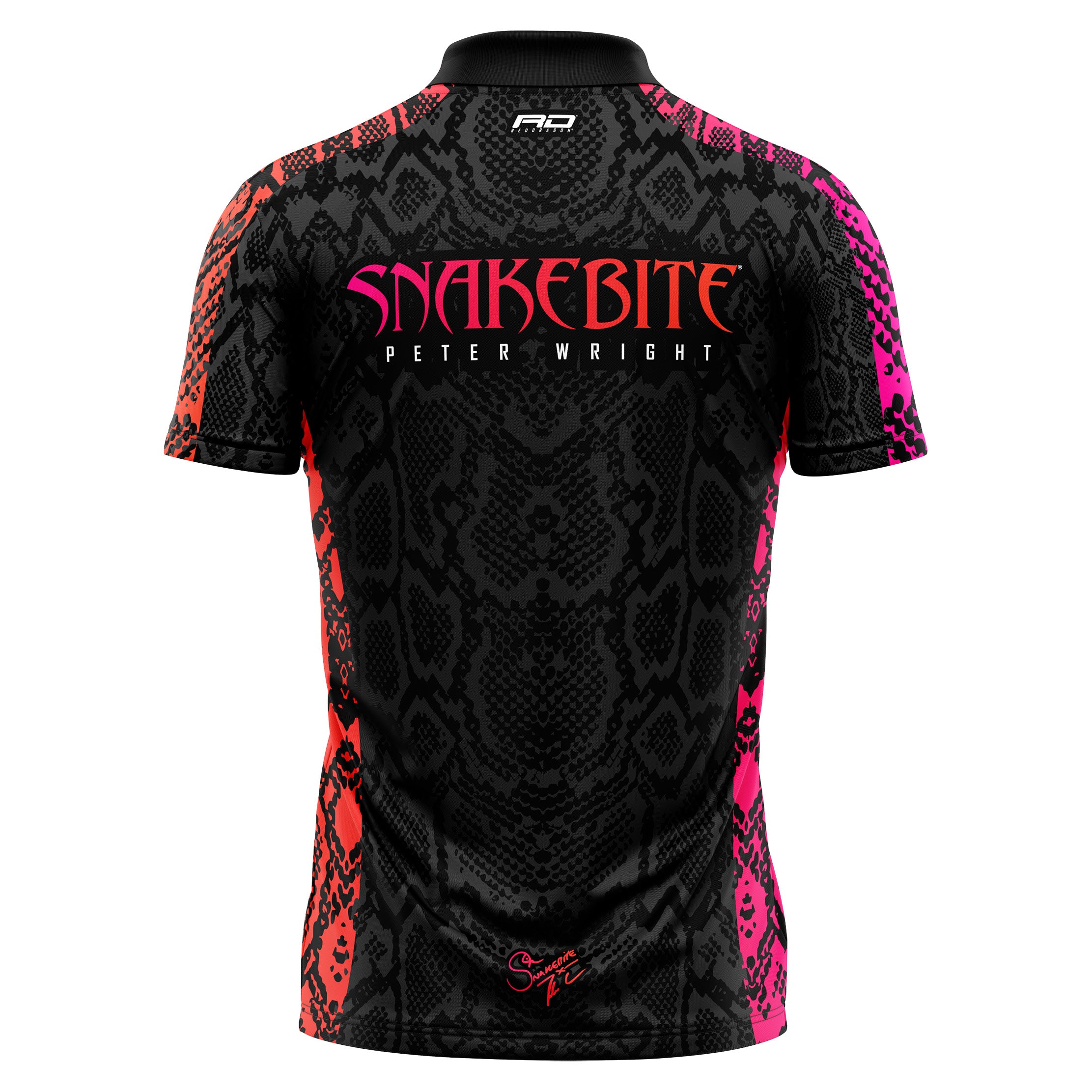 red-dragon-darts-peter-wright-tour-polo-limited-edition-polo-de-fl-chettes image 2